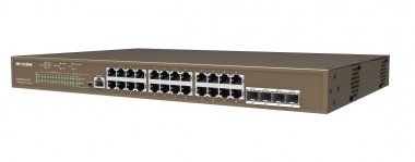 Фотография товара 'Tenda G5328P-24-410W управляемый PoE коммутатор третьего уровня (L3) IP-COM'