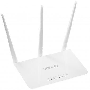 Фотография товара 'Tenda F3 Однодиапазонный роутер 300Мбит/с, 2T2R, 4х10/100Мбит/с LAN'