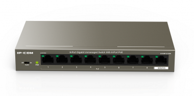 Фотография товара 'Tenda G1109P-8-102W V1.0 неуправляемый PoE коммутатор'