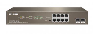 Фотография товара 'Tenda G1110P-8-150W неуправляемый PoE коммутатор'