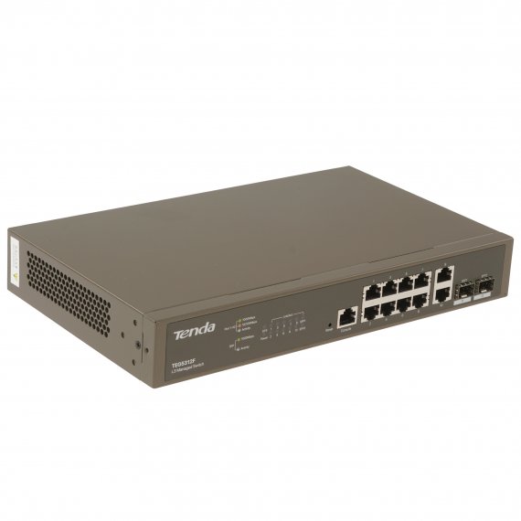 Фотография товара 'Tenda TEG5312F управляемый коммутатор L3 уровня'