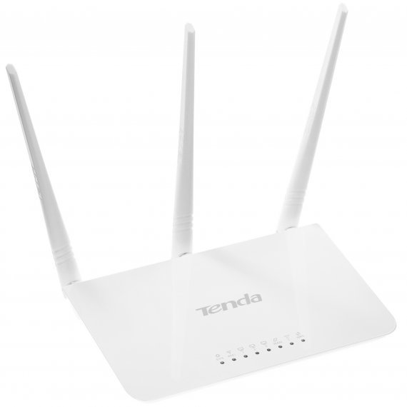 Фотография товара 'Tenda F3 Однодиапазонный роутер 300Мбит/с, 2T2R, 4х10/100Мбит/с LAN'