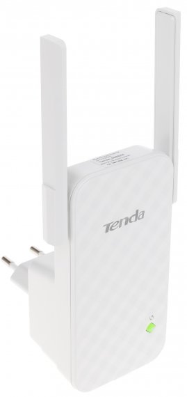 Фотография товара 'Tenda A9 Повторитель стандарта 300Мбит/c, 2T2R, 2.4ГГц, 802.11n/g/b'