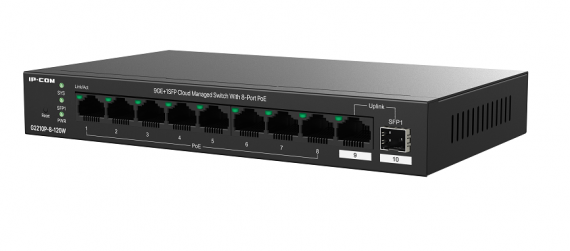 Фотография товара 'Tenda G2210P-8-120W облачный коммутатор PoE, разработанный IP-COM'