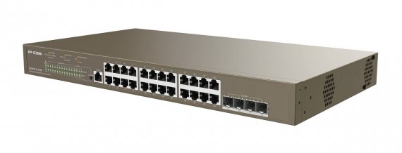 Фотография товара 'Tenda G5328XP-24-410W представляет собой управляемый коммутатор третьего уровня'