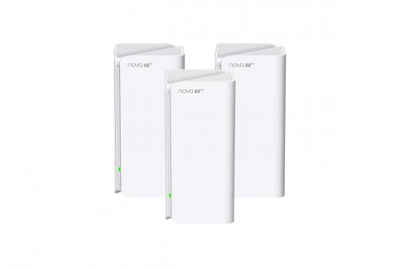 Фотография товара 'Tenda MX21 Pro (3-pack) Трехдиапазонная гигабитная Wi-Fi Mesh система'