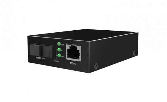 Фотография товара 'Tenda TFC300B гигабитный одномодовый медиаконвертер'